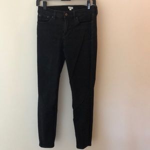 JCREW stretch jeans black - size 26